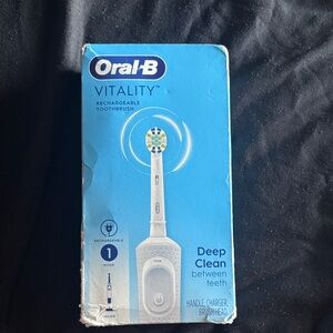 Vitality Rechargeable Electric Toothbrush - White